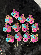 Candy Theme Caketopper, Happy Birthday Caketopper, Candy Caketopper, Shaker Caketopper, Candy Themed Party, Party Decorations, Party Toppers