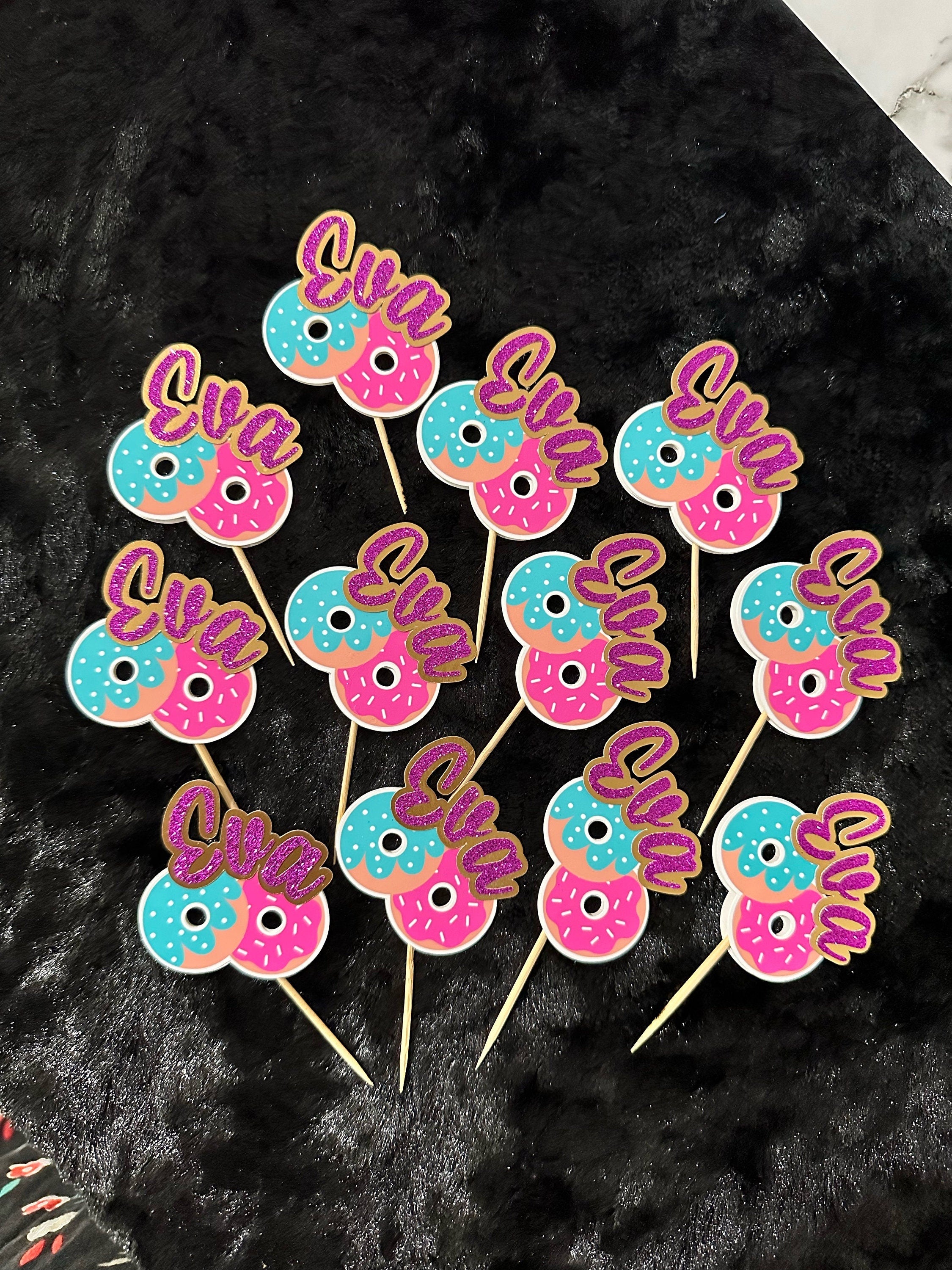 Candy Theme Caketopper, Happy Birthday Caketopper, Candy Caketopper, Shaker Caketopper, Candy Themed Party, Party Decorations, Party Toppers