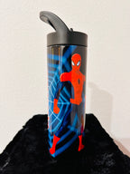 Spiderman Water Tumbler, Custom Water Tumbler, 20oz and 16oz Custom Tumbler, Water Tumbler for Kids, School Water Bottle, Kids Return Gifts