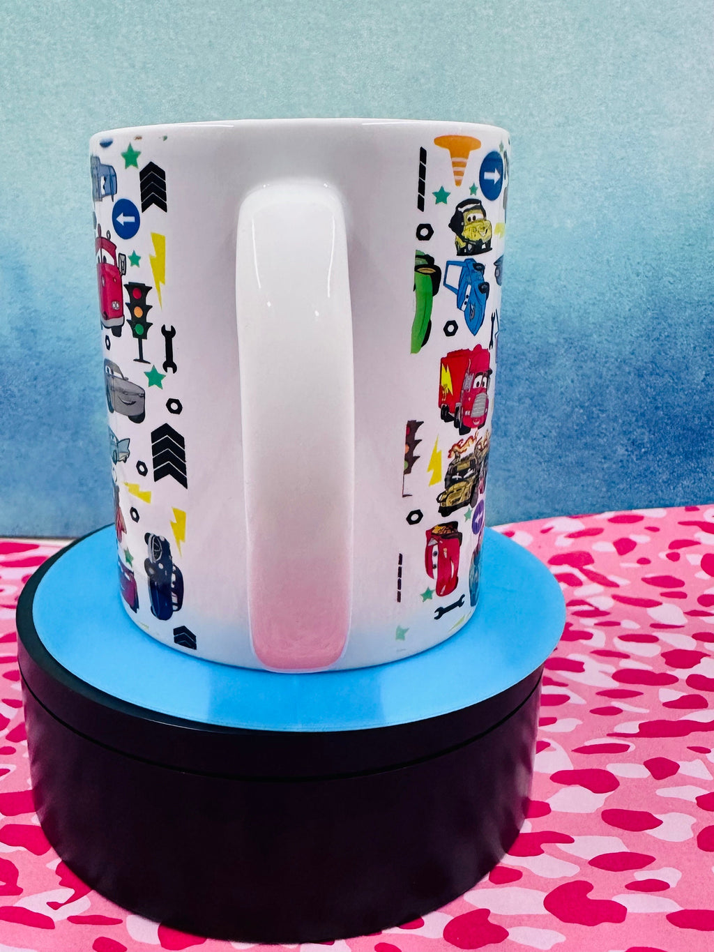 Personalized Cars Mug, Custom Mug, 11oz Mug, Return Gifts, Kids Mugs, Kids Return Gifts, Kids Drinkware, Custom Return Gifts, Kids Cars Mug