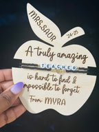Teacher Gift, Teacher gift Appreciation day, End of the year gifts for teacher, Personalized Gift for Teacher, Teacher Bracelets, Bracelet Gifts