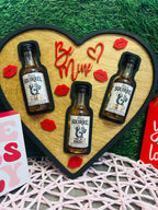 Valentines Alcohol set, Valentine Gift Set, Gifts for Him, Custom Valentines gift, Custom gifgs, Gifts for Men, Alcohol Gifts, Alcohol Gift