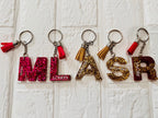 Letter Keychain, Resin Keyring, Resin Backpack keychain, Resin Return Gifts, Monogram Resin Keychain, Resin Birthday Gifts, Birthday Gifts