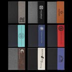 Laserable Leatherette Portfolio with Notepad, Personalized Teacher Portfolio, Custom Leather Notepad Holder, Teacher Appreciation Gifts