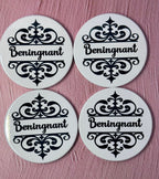 Personalized Coasters/Ceramic Coasters/Coasters/Family Coasters/Family Name Coasters/House Name Coasters/Kitchen Coasters/Custom Coasters