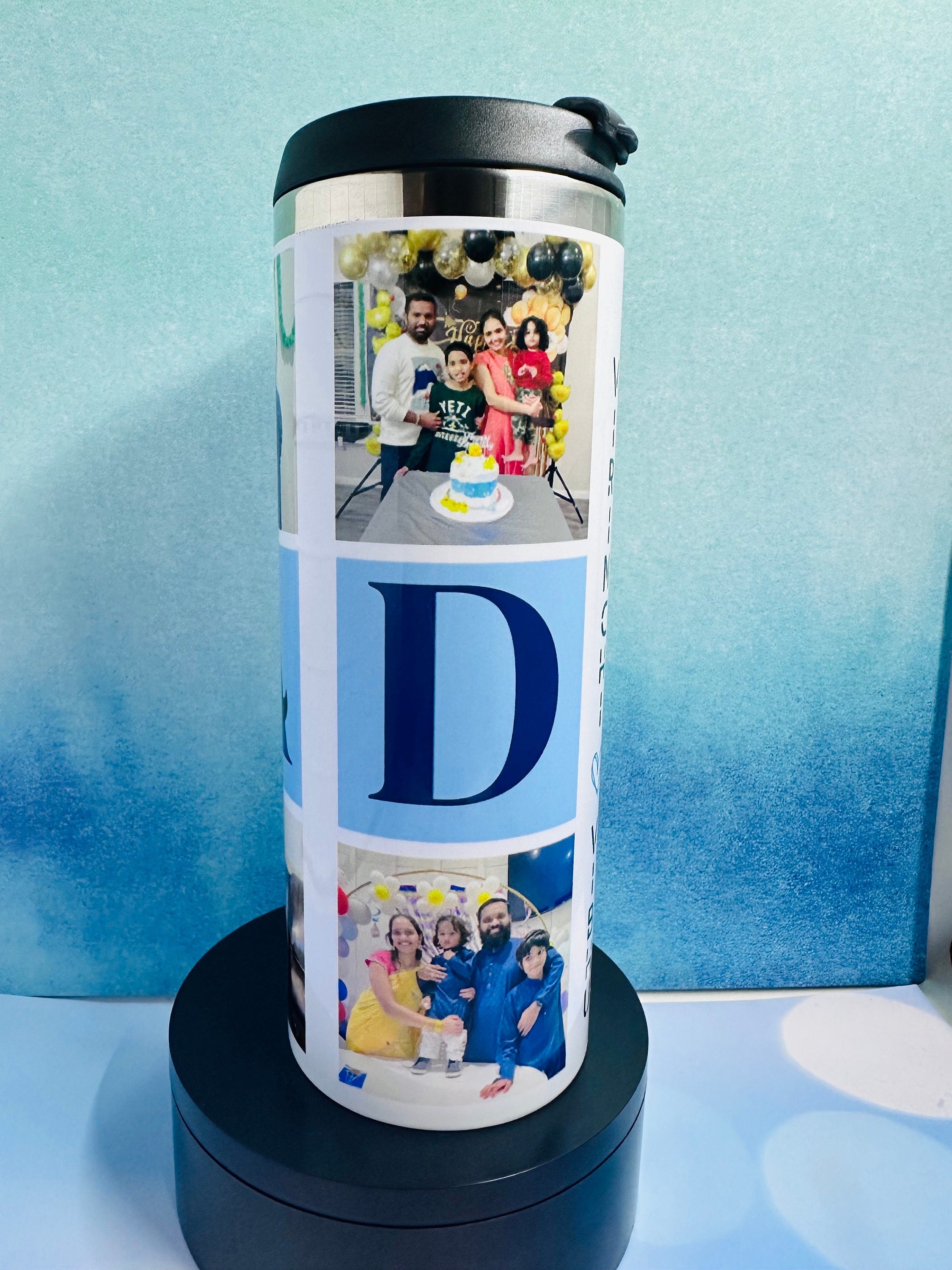 Dad Photo Tumbler, Dad Coffee Tumbler, Dad Tumbler, Personalized Coffe Tumbler, Dad Gifts, Fathers Day Tumbler, Fathers Day Gifts, Dad Gift