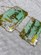 Resin Name Sign, Resin Door Sign, Resin Door Hanger, Resin Name Board, Resin Family Name Sign, Resin, Housewarming Gifts, Custom Door Sign