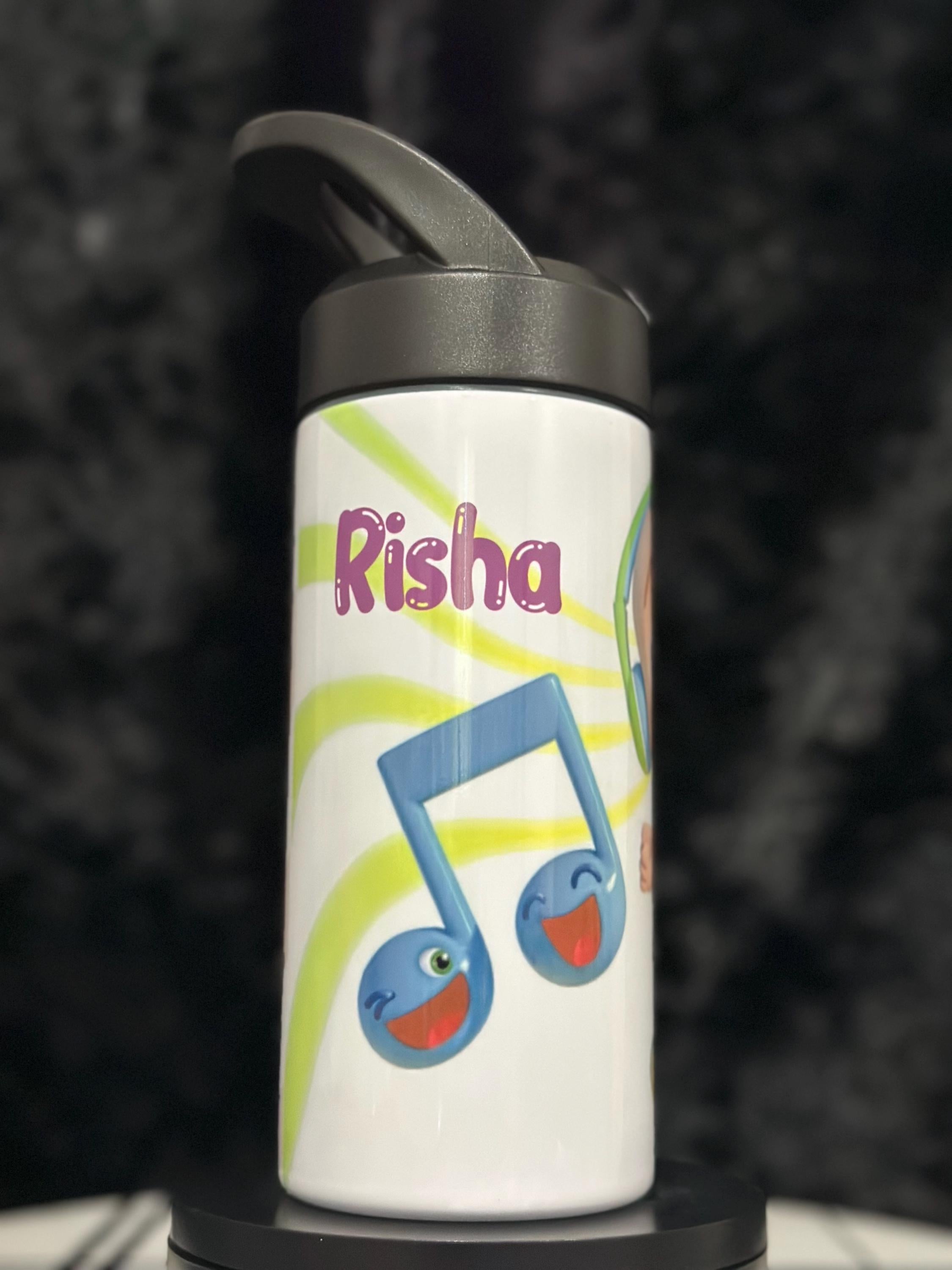 C o co m e l o n Tumbler, Custom Water Tumbler, 16oz 20oz Custom Tumbler, JJ Water Tumbler for Kids, School Water Bottle, Kids Return Gifts