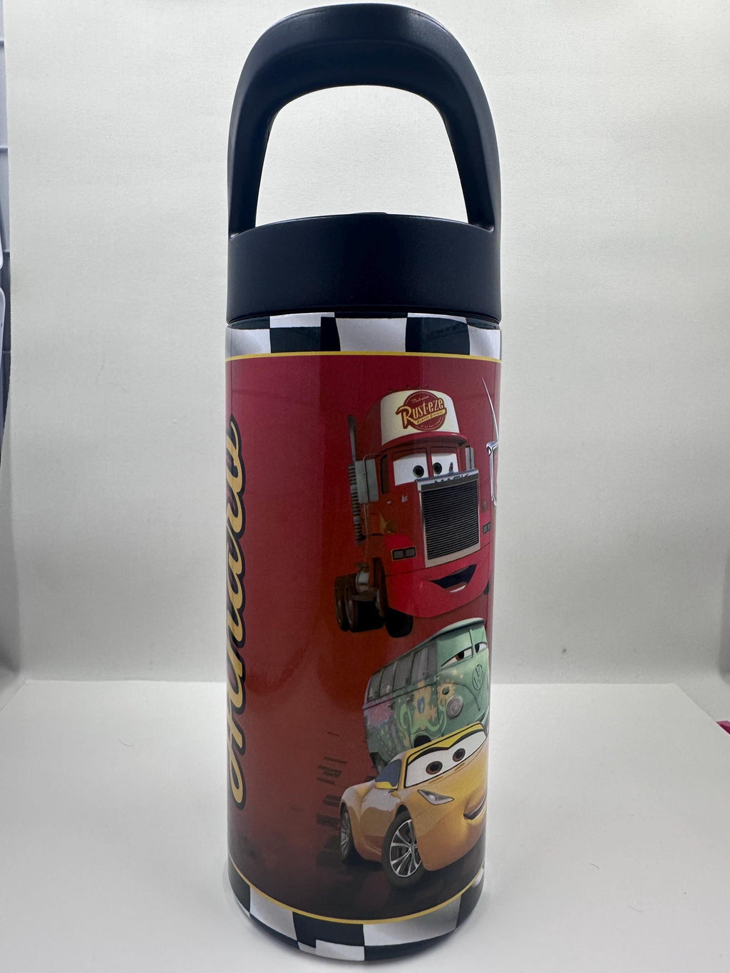 Cars Water Tumbler, Custom Water Tumbler, 16oz 20oz Custom Tumbler, Water Tumbler for Kids, School Water Bottle, Kids Return Gifts