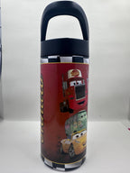 Cars Water Tumbler, Custom Water Tumbler, 16oz 20oz Custom Tumbler, Water Tumbler for Kids, School Water Bottle, Kids Return Gifts