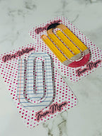 Personalized Jumbo Paperclip for Teacher Gift – Custom Name Clip, Teacher Appreciation, End of Year, Desk Accessory, Teacher Gift, Paperclip