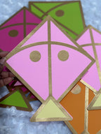 Paper Kites, Kites, Kites for Pongal, Pongal Festival, Kites Decor, Kite, Kids Crafts, Makar sankranthi, Pongal Decor, Indian Festival Decor