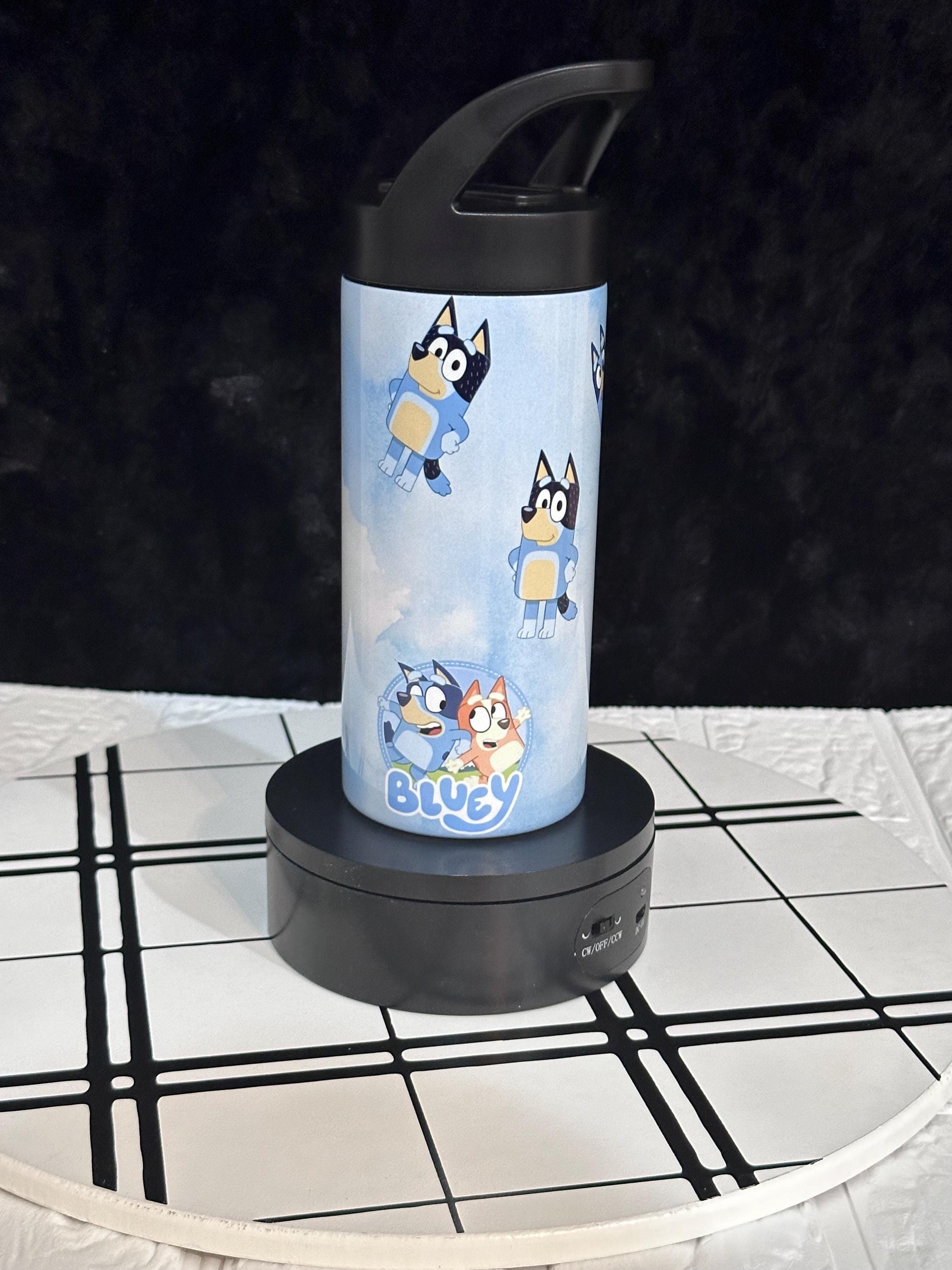 Bluey Water Tumbler, Custom Water Tumbler, 16oz 20oz Custom Tumbler, Water Tumbler for Kids, School Water Bottle, Kids Return Gifts, Bluey