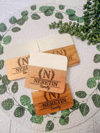 Engraved Custom Coasters, Personalised Coasters, Housewarming Gifts, Realtor Gifts, Drink Coasters,  Anniversary Gift, Wedding Gifts