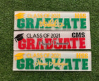 Graduation Keepsake, Graduation Tiles, Grad Tile, Custom Graduation tiles, Graduation Gifts, Custom Gifts For Grads, class of 2024 tile