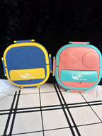 Personalized Bento Lunch Box, Engraved Lunch Box, 2-Compartment Lunch Box, School Lunch Box, School Bento, Bento Box, Stainless Steel Box