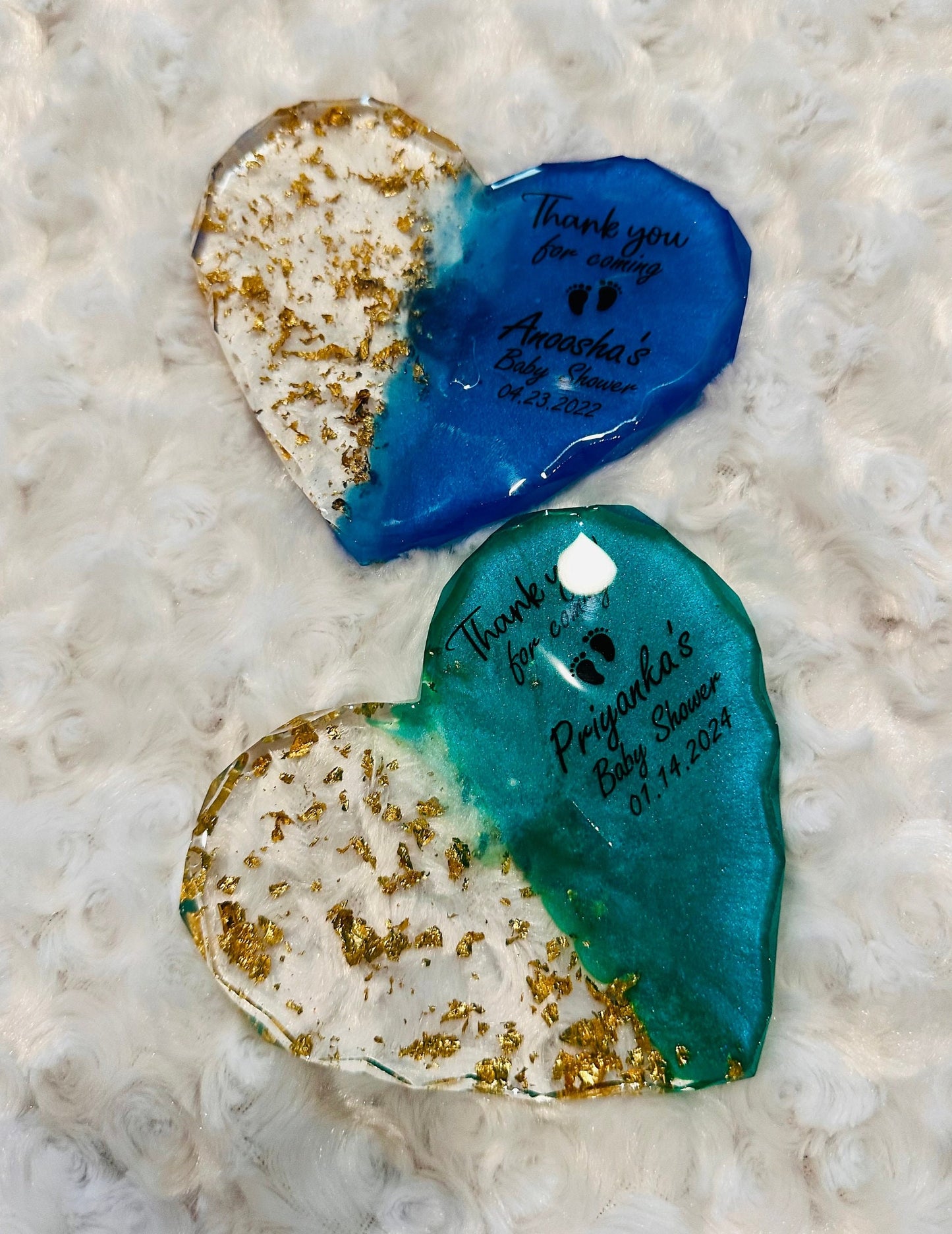 Baby Shower Return Favors(Magnets), Resin BabyShower Return Gifts, BabyShower Gifts, Custom Baby Shower ReturnGifts, Heart Magnets