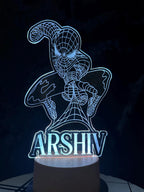 Spiderman Night Light, Kids Night Light, Cute Night Light, Custom Night Light, Gift for Kids, Personalized Night Light, Night Light, Gifts