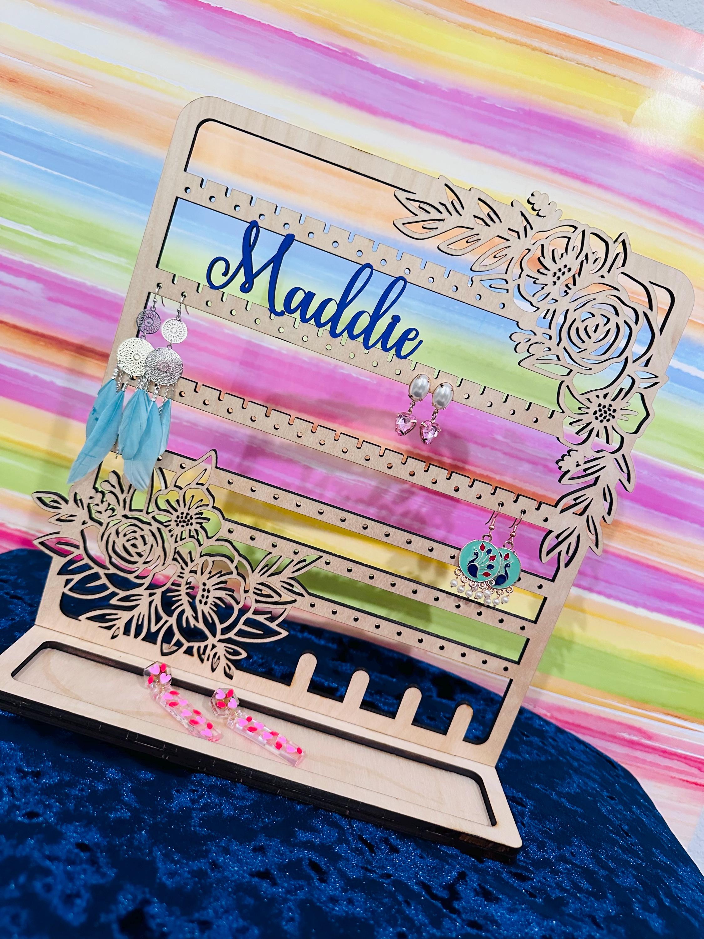 Earring Holder, Custom Earring Holder, Jewelry Holder, Gifts for Girls, Jewelry Storage, Earring Organizer, Jewelry Organizer, Organizer