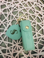 Personalized Lipstick Holder Keychain