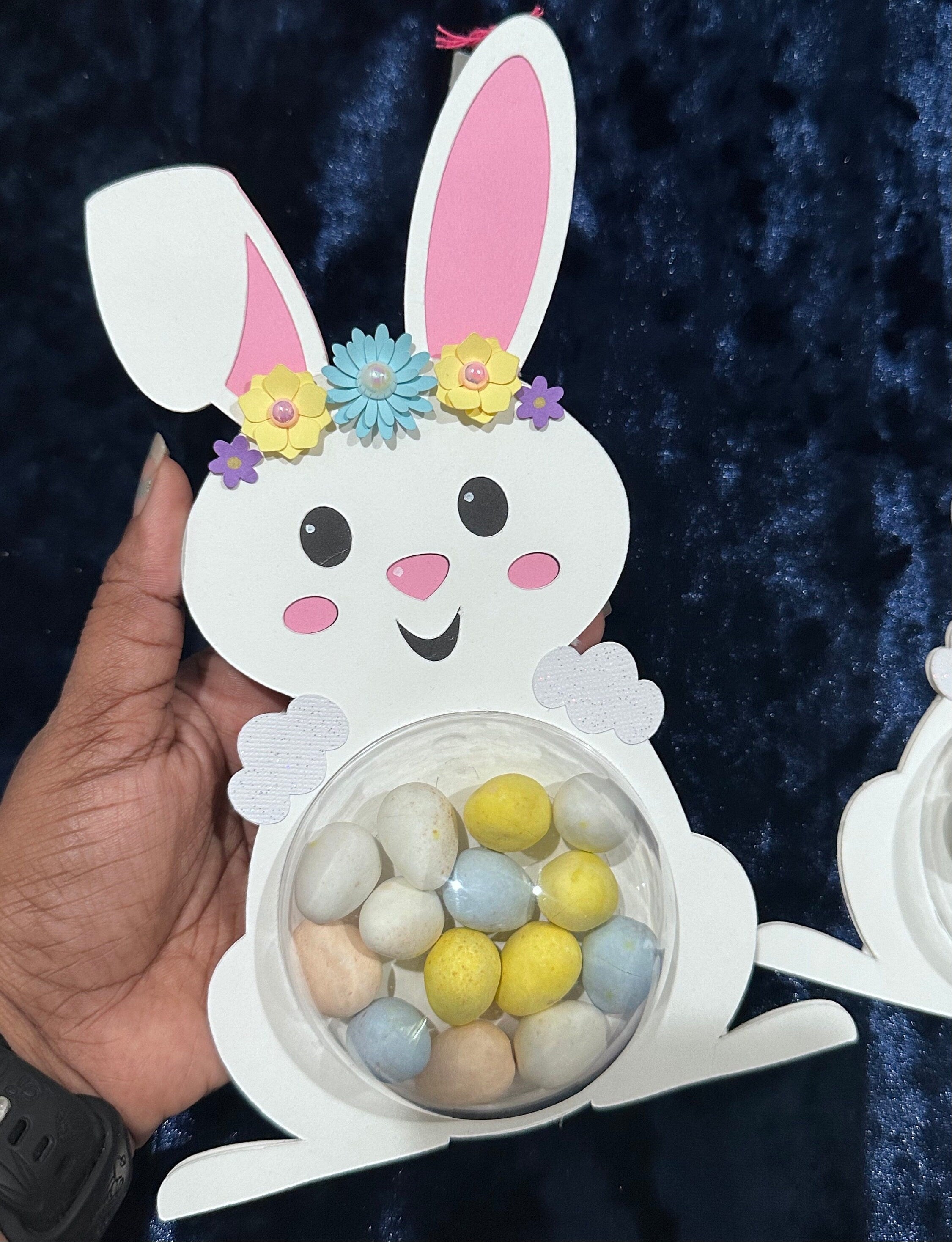Easter Bunny Candy Holder, Easter Bunny, Candy Holder, Easter Favors, Easter Candy, Kids Easter Candy Holder, Easter Party Favors. Easter
