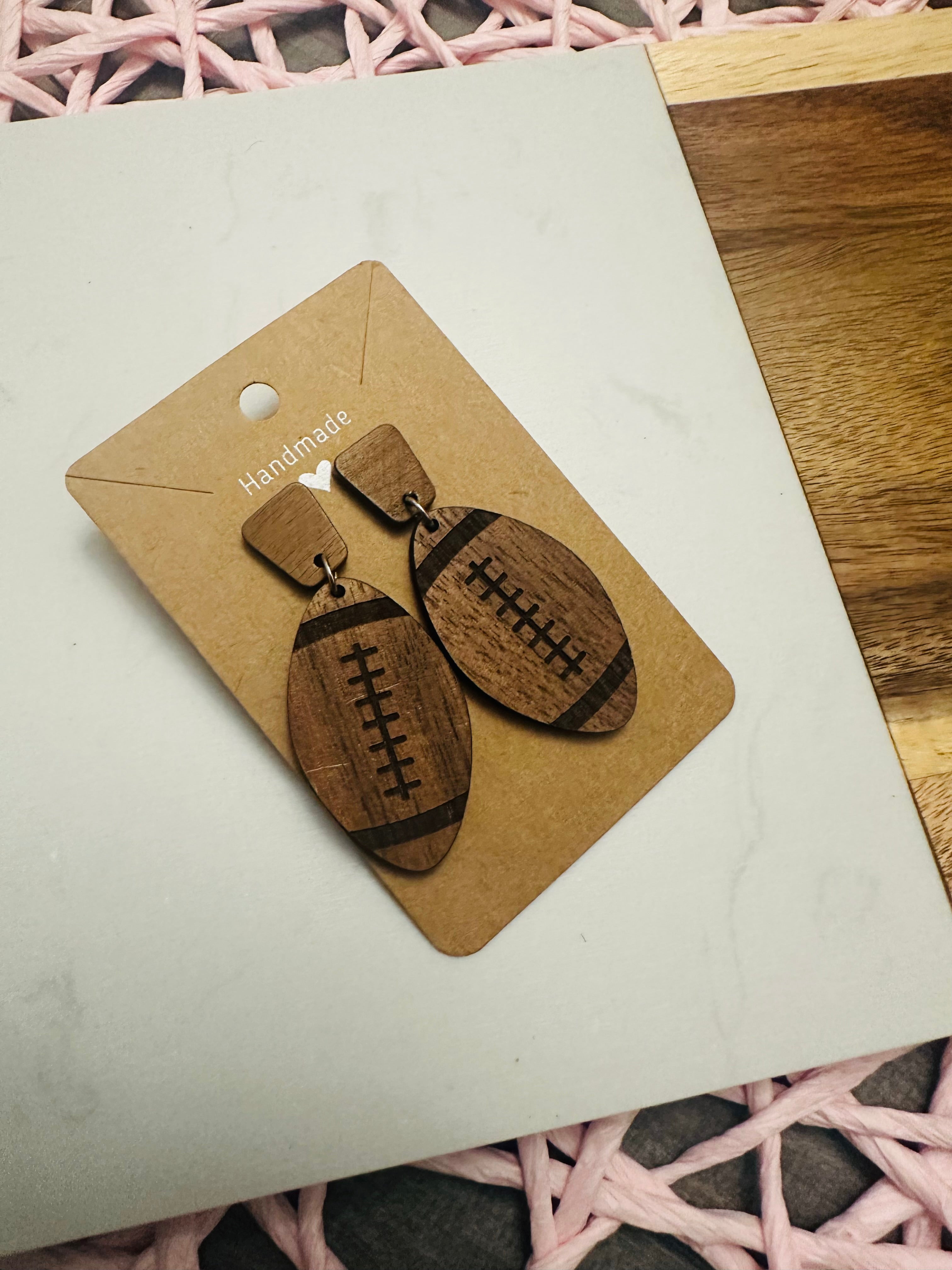 Football Earrings