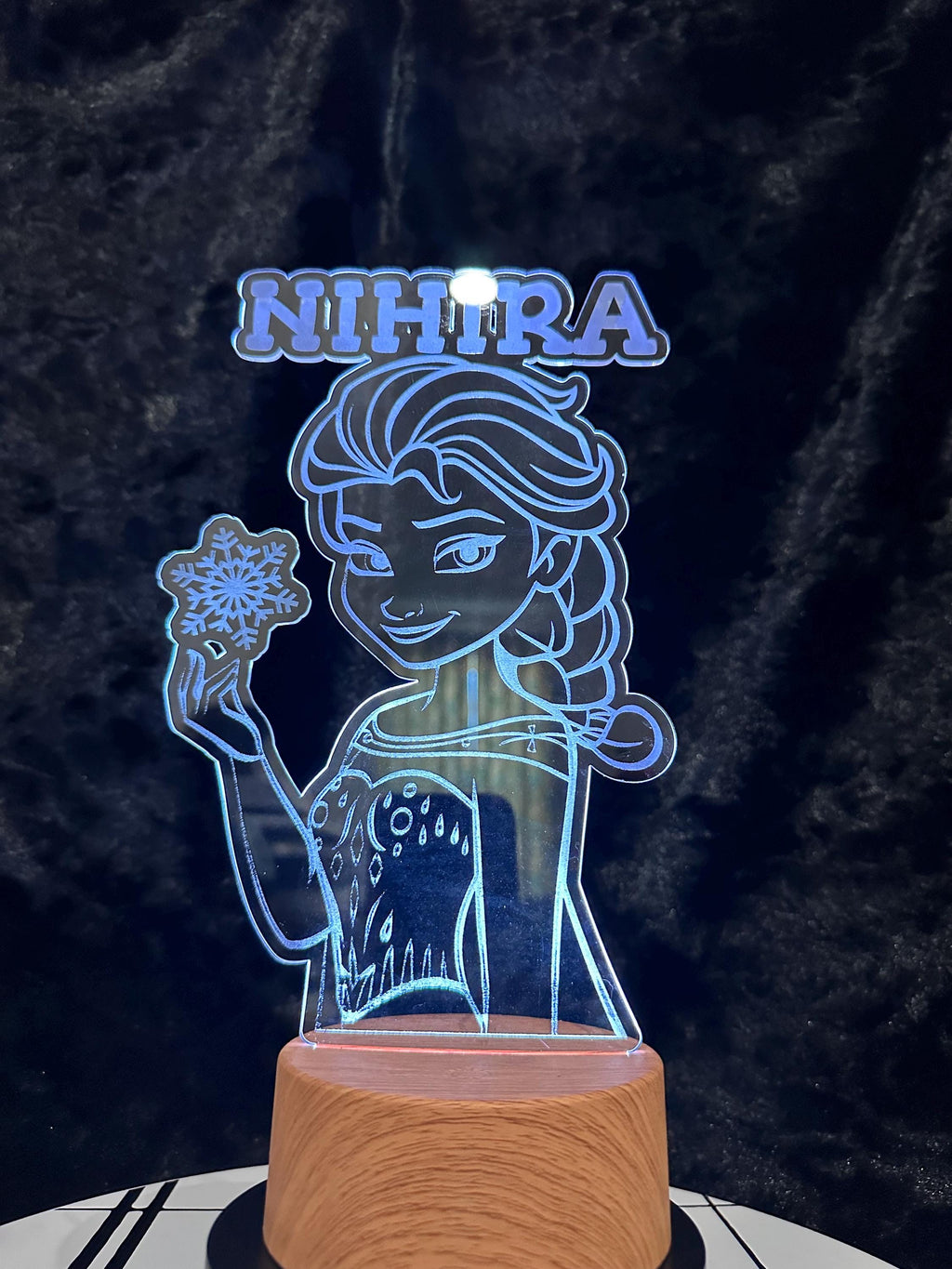 Elsa Night Light, Kids Night Light, Cute Night Light, Custom Night Light, Gift for Kids, Personalized Night Light, Night Light, Gifts