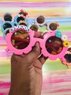 Personalized Sunglasses for Kids, Daisy Sunglasses for kids, Toddler Sunglasses, Flower Glasses, Custom Glasses, Party Favors, Valentines