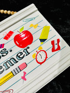 Teacher Classroom Door Sign, Teacher Door Sign, Teacher Appreciation Gifts, Back to School Sign, Gifts, Teacher Sign, Classroom Decor