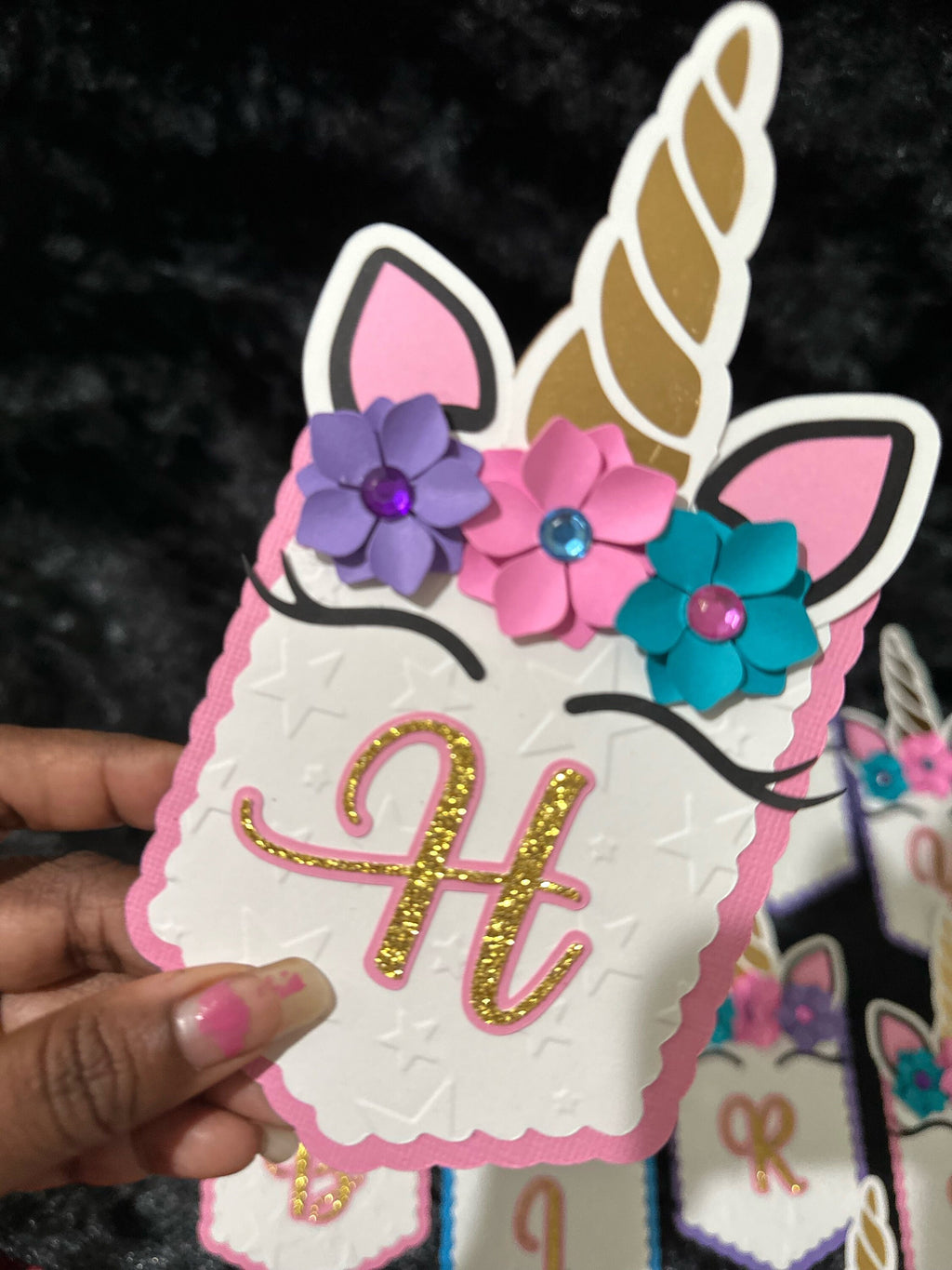 Unicorn Birthday Banner, Birthday Banner, Custom Birthday Banner, Happy Birthday Banner, Banner, Party Decorations, Party Supplies, Banners