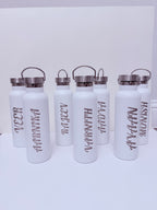 Custom Engraved Water Bottles, Back to School Water Bottles, 20oz Water Bottle, Water Bottle, Adults Water Bottle, Back to School
