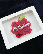 Teacher Shadow Box, Teacher Gifts, Teacher Appreciation Gifts, Apple Shadow Box, Shadow Box, Teacher End of the year Gifts, Teacher, Gifts