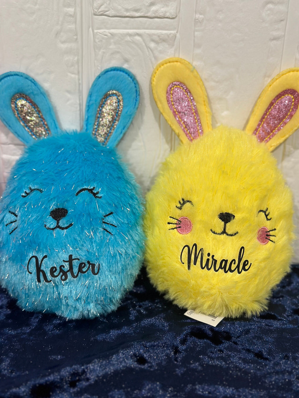 Personalized Easter Bunny, Easter Plush Personalized, Easter Bunny, Easter Goodies, Easter Classroom Favors, Easter Basket Stuffer, Easter