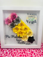 Teacher Shadow Box, Teacher Gifts, Teacher Appreciation Gifts, Pencil Shadow Box, Shadow Box, Teacher End of the year Gifts, Teacher, Gifts