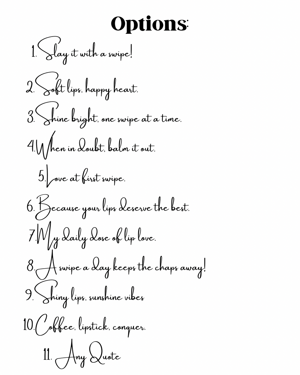 Personalized Lipstick Holder Keychain