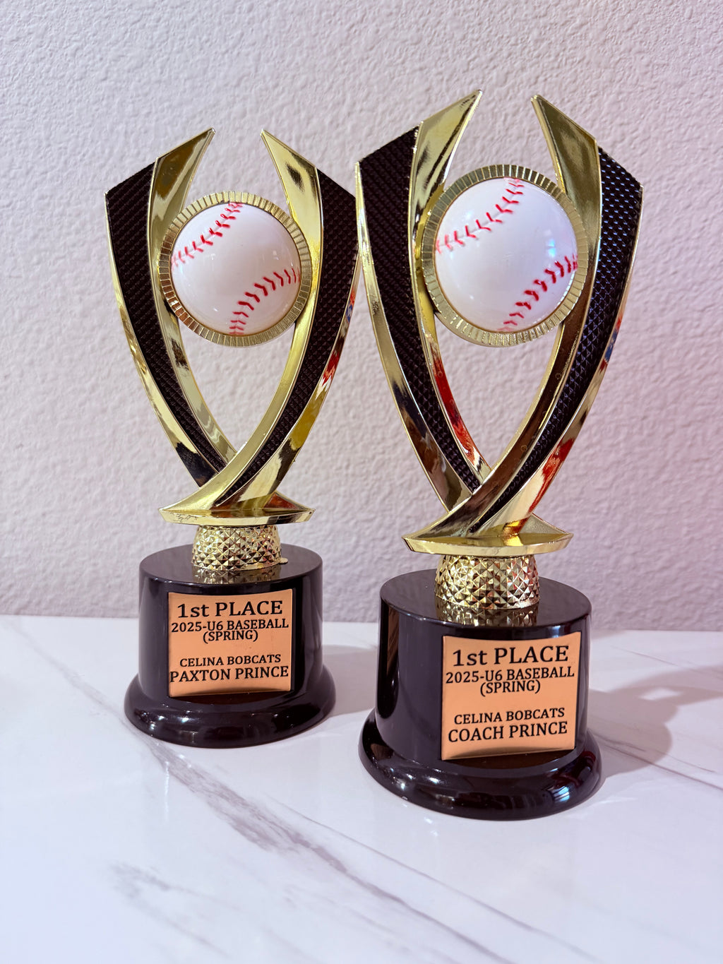 Custom Sports Trophy Award – Personalized Basketball, Baseball, Softball & Football Team Trophy