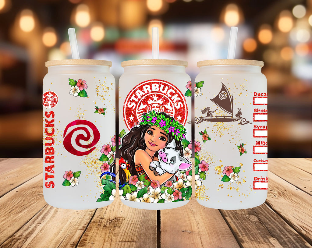 Princess Cup, 13oz 16oz 18oz Libbey Glass Cup, Princess Libbey Glass Cup, Princess Smoothie Jar, Princess Cup, Princess Coffee Cup, Princess