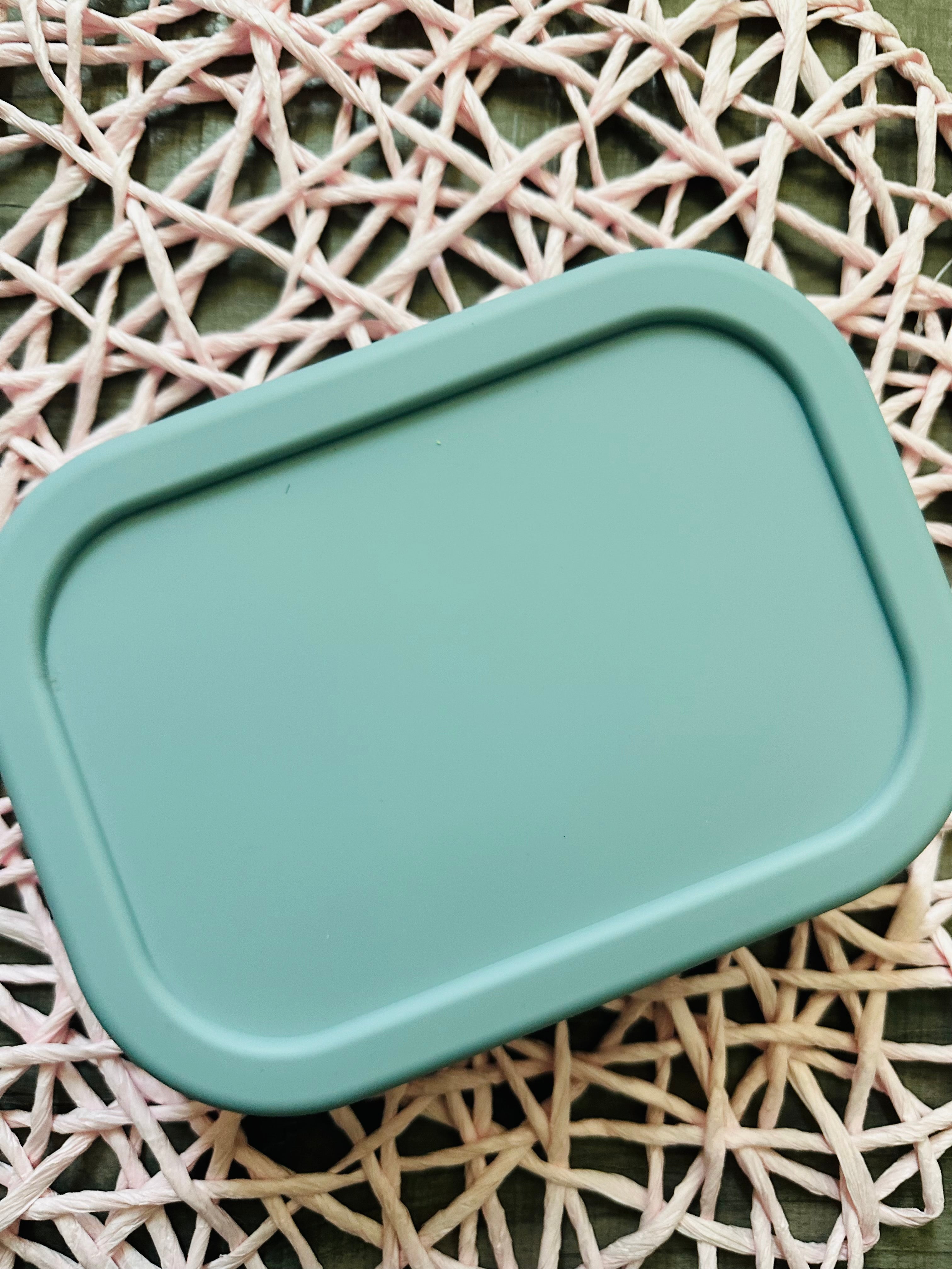 Custom Engraved Silicone Bento Lunch/Snack Box