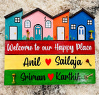 Welcome Family Sign,Name Boards,Family Name Boards,Entryway Sign,Indian Family Name Boards