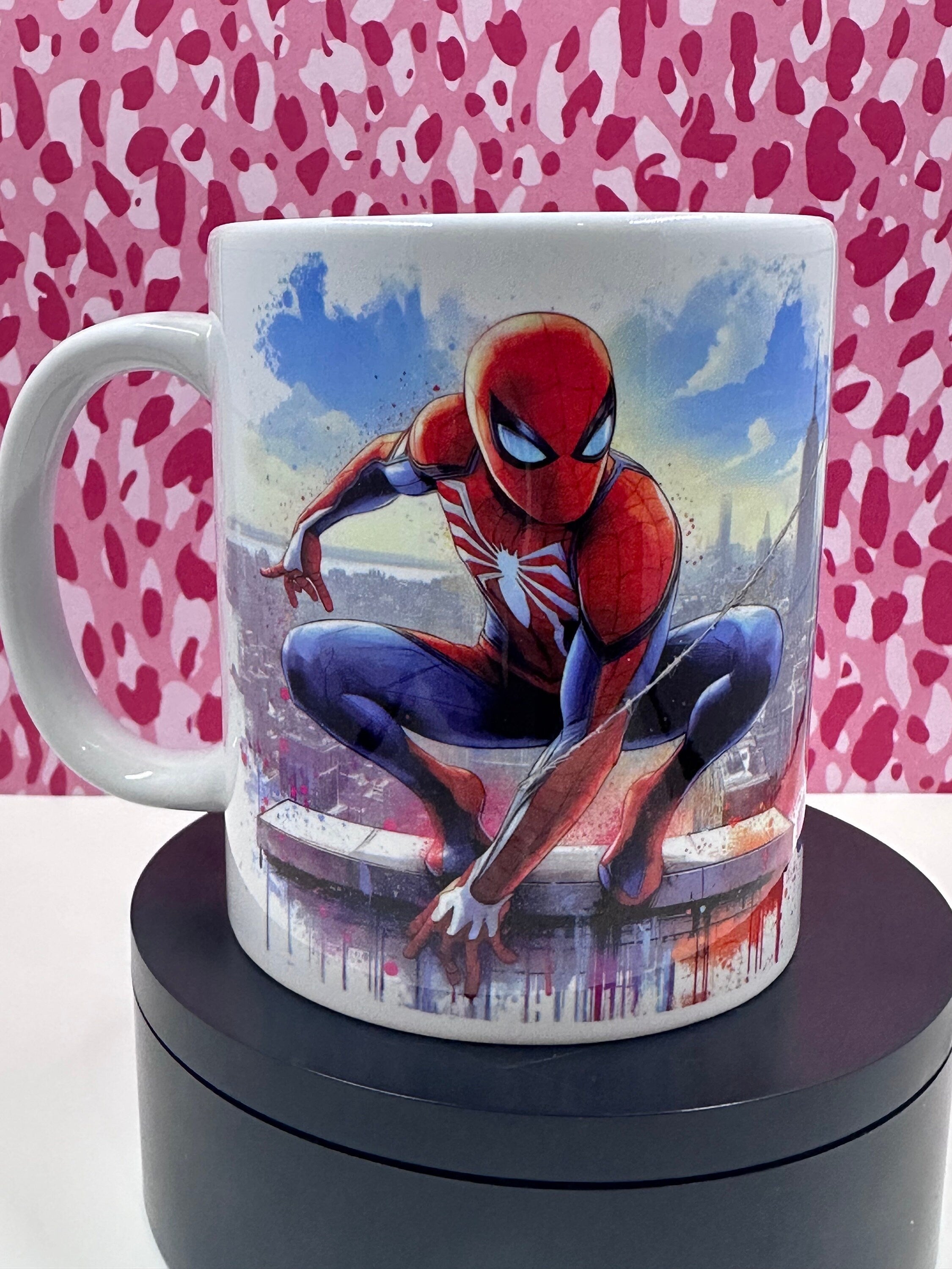 Personalized spiderman Mug, Custom Mug, 11oz Mug, Return Gifts, Kids Mugs, Kids Return Gifts, Kids Drinkware, Custom Return Gifts