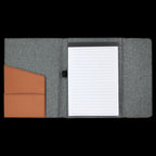 Laserable Leatherette Portfolio with Notepad, Personalized Teacher Portfolio, Custom Leather Notepad Holder, Teacher Appreciation Gifts