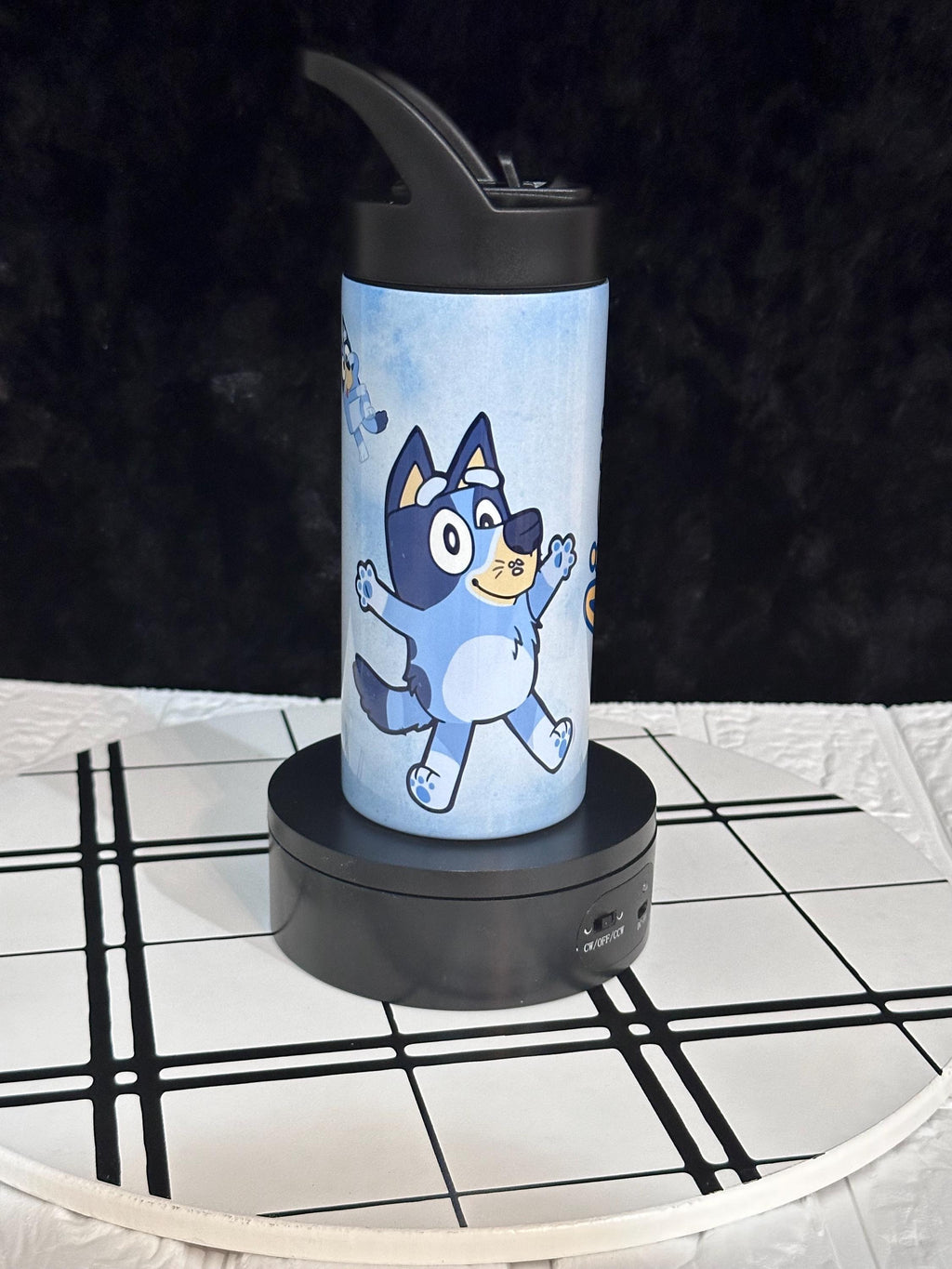 Bluey Water Tumbler, Custom Water Tumbler, 16oz 20oz Custom Tumbler, Water Tumbler for Kids, School Water Bottle, Kids Return Gifts, Bluey