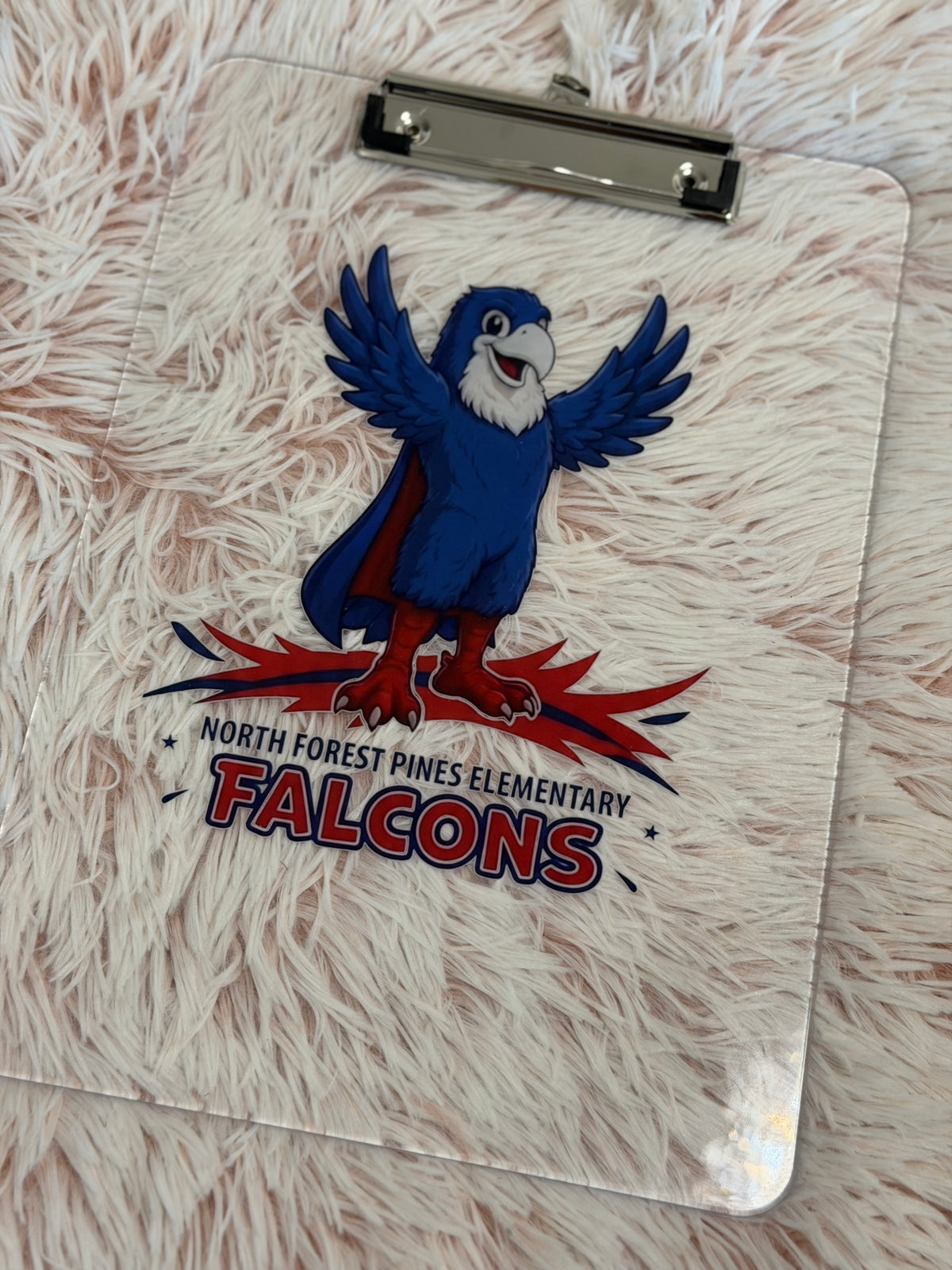 Custom Clear Acrylic Clipboard – Personalized UV Printed Clipboard