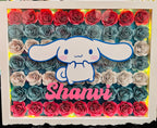 Shadow Box -  Custom Cinnamoroll Themed with String Lights