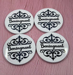 Personalized Coasters/Ceramic Coasters/Coasters/Family Coasters/Family Name Coasters/House Name Coasters/Kitchen Coasters/Custom Coasters