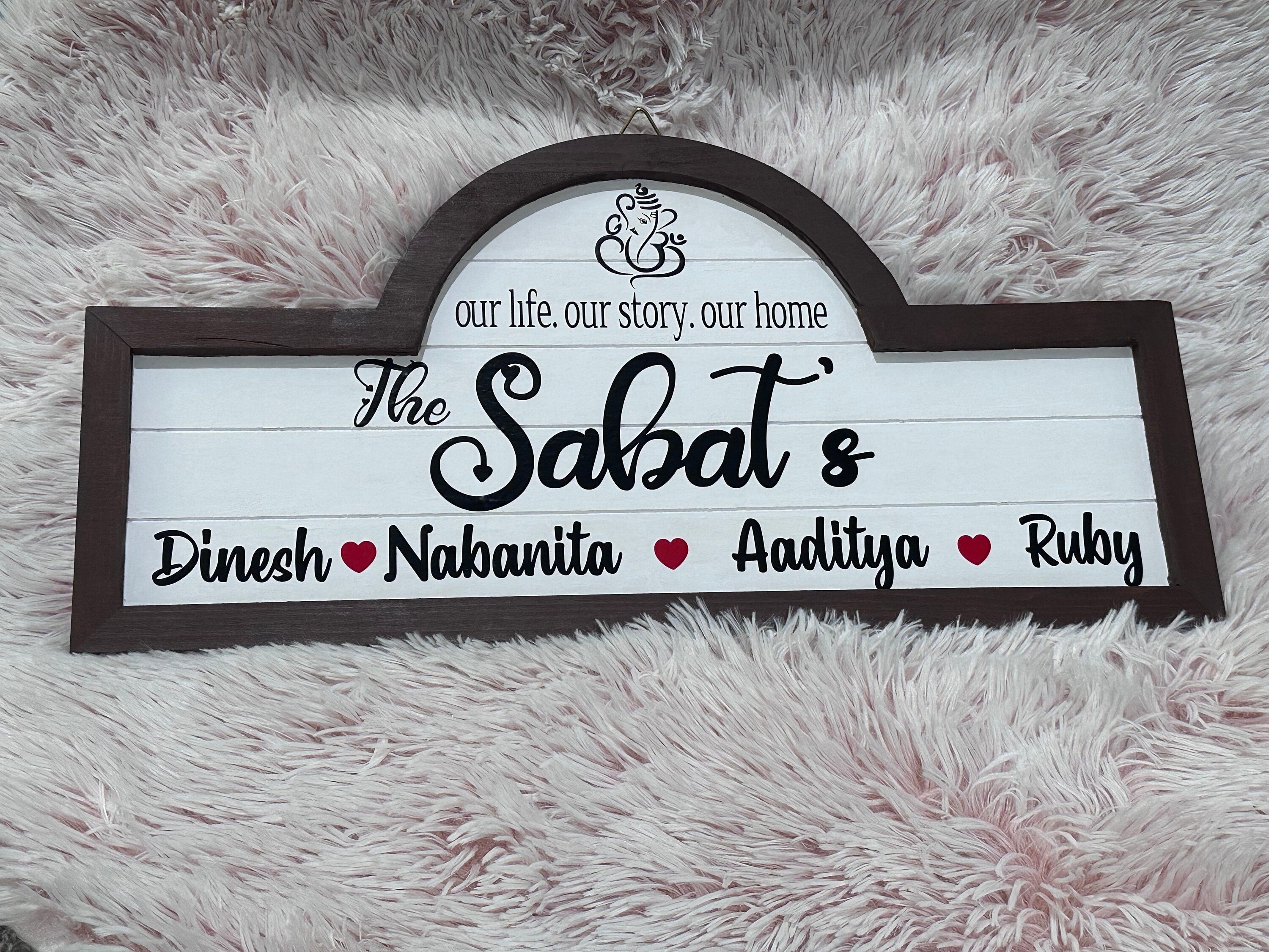 Family Name Sign,Name Boards,Family Name Boards,Entryway Sign,Indian Family Name Boards,Welcome Board