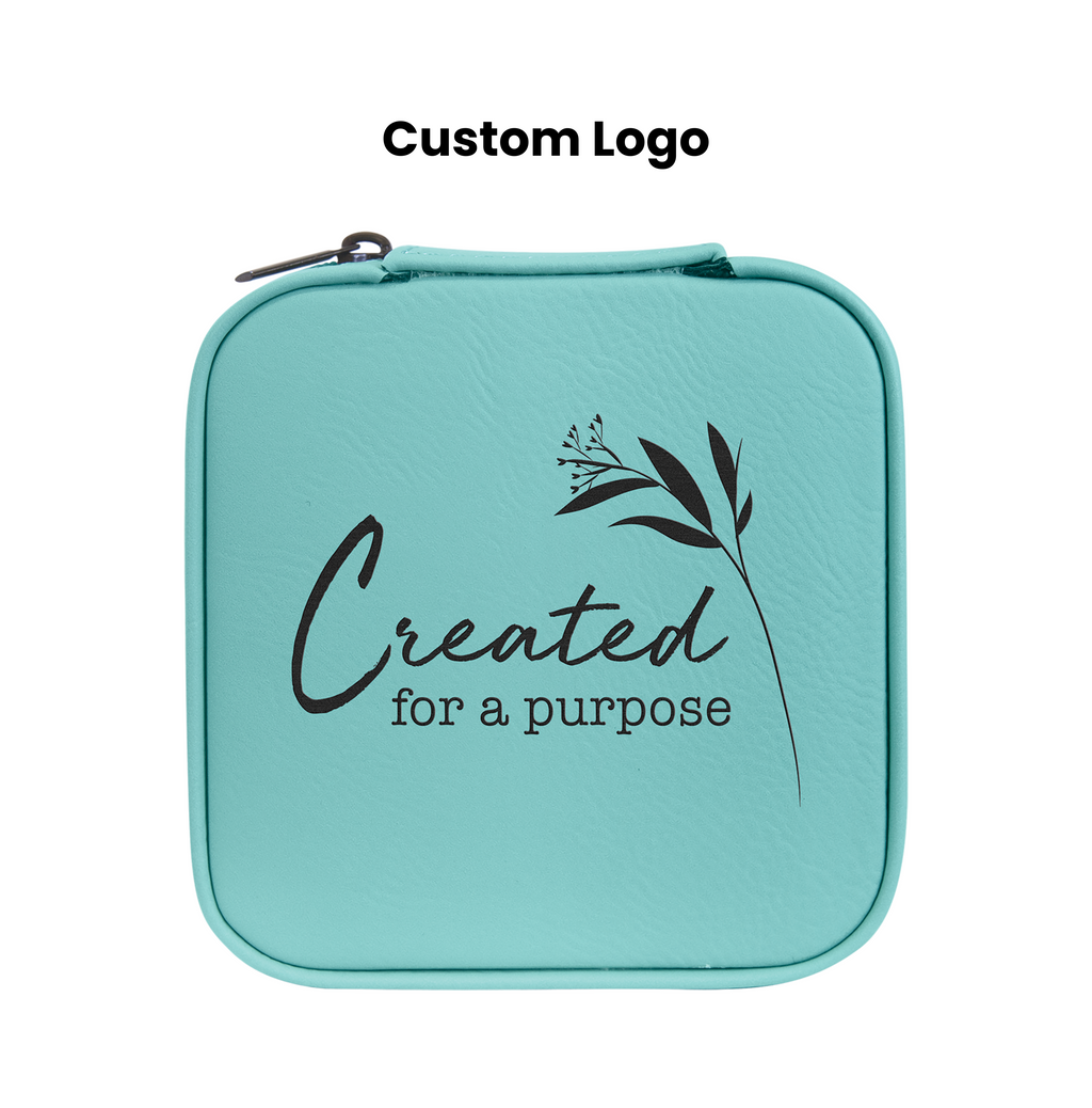 Personalized 4"x4" Travel Jewelry Boxes