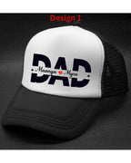 Personalized Dad Trucker Hats, Dad Hats, Custom Hats, Personalized Dad Hat, Father’s Day Gift Ideas, Father’s Day, Father’s Day Gifts, Dad