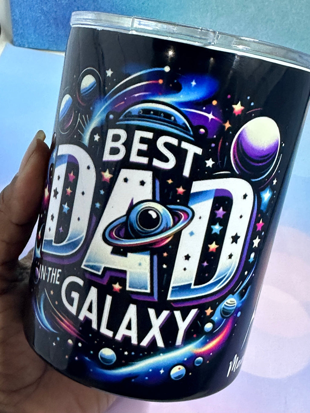 Best Dad in Galaxy Tumbler, Best Dad Tumbler, Dad Tumbler, Dad Coffee Tumbler, Father’s Day Tumbler, Father’s Day, Coffee Tumbler, Dad Gifts