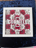 Graduation Paperflower Shadow Box, Graduation Keepsake, Graduation Gifts, Personalized Graduation Gifts, Class of 2024 Graduation shadow box